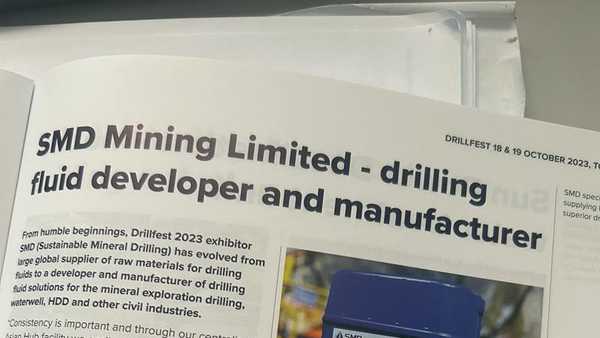 SMD Mining Limited - drilling fluid developer and manufacturer