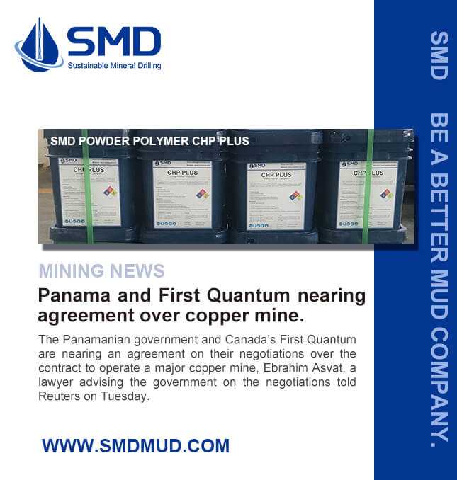 Panama and First Quantum nearing agreement over copper mine.