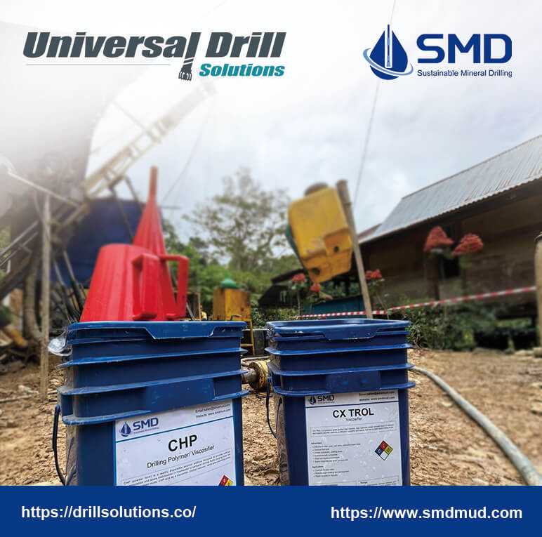NEWSFLASH - The team at Universal Drill Solutions now distribute SMD Mud Products in Australia!
