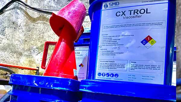 SMD's Drilling Lubricant SUPER LUBE and Drilling Viscosifier CX TROL were used successfully in Indonesia