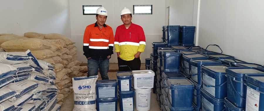 SMD drilling mud stocks in Indonesia