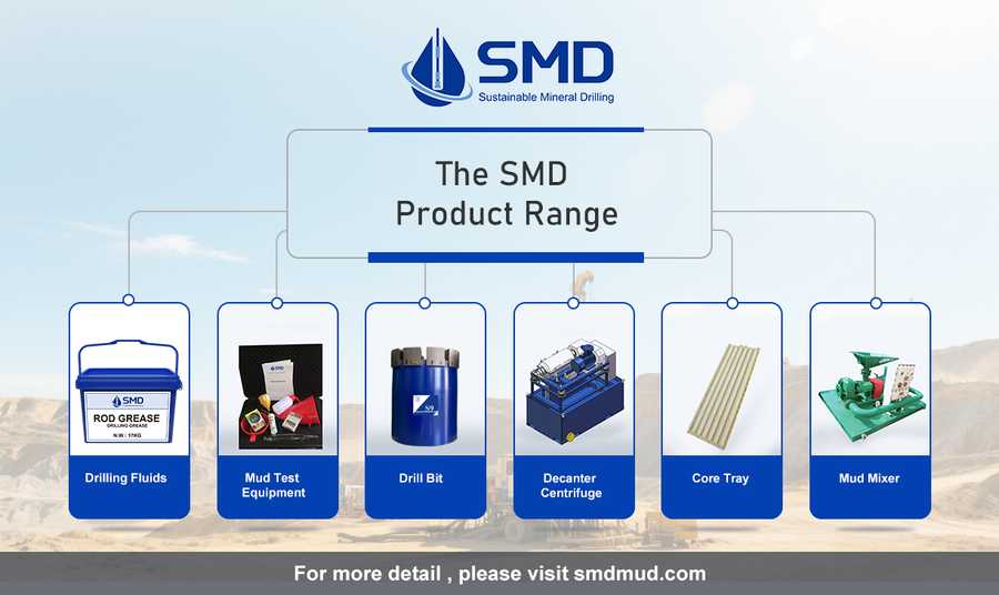 DrillinFluid, Mud Test Equipment, Drill Bit, Core Tray, Mud Mixer