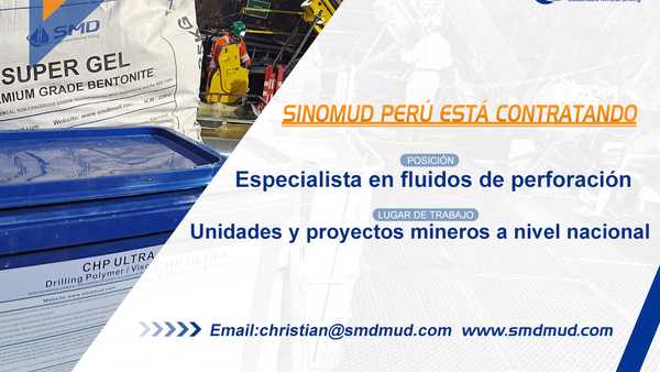 SINOMUD PERÚ ESTÁ CONTRATANDO
